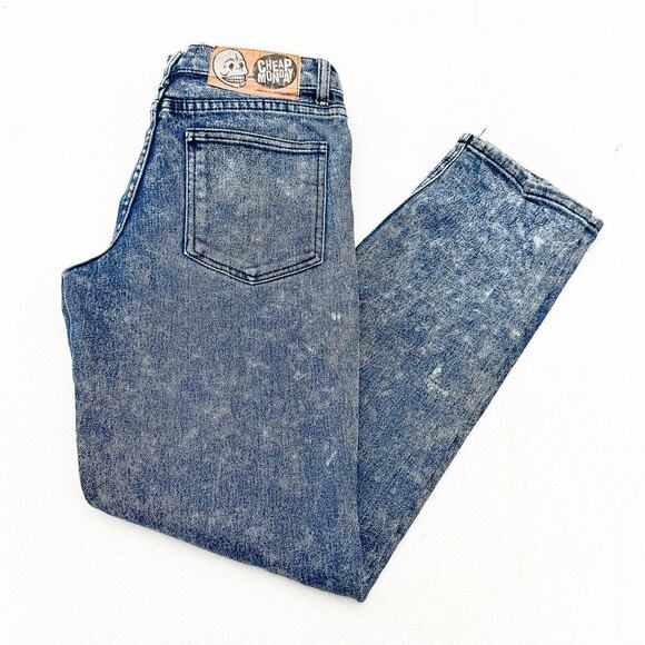 Cheap Monday Acid Wash Denim Straight Leg Jeans Zip Fly Size 29 - Picture 7 of 7